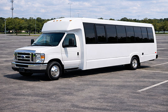 25-passenger minibus available for charter in Renton, WA